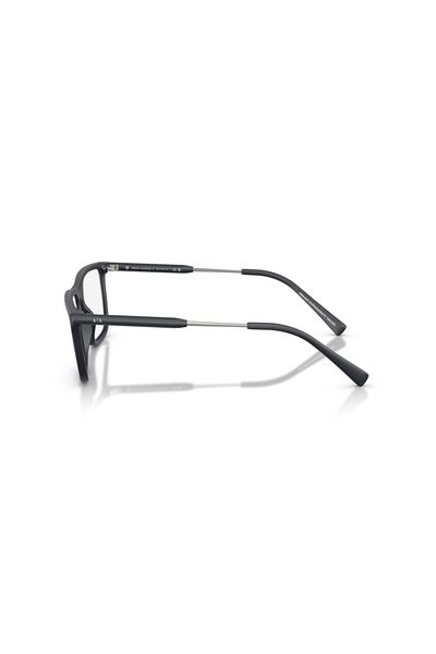Armani Exchange Man Pillow Eyeglasses- Ax 3126 - Lense Size:54mm - Shiny Black