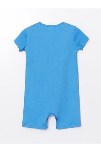 LC Waikiki Crew Neck Cotton Baby Boy Jumpsuit
