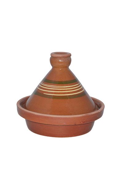Generic 1.3L clay tagine with conical lid