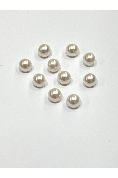 karantuhafiye Pearl Button Blouse Button Set of 10 Cream