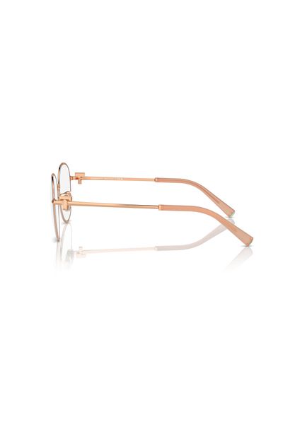 Tiffany Woman Round Eyeglasses- Tf 1161d - Lense Size:53mm - Pale Gold