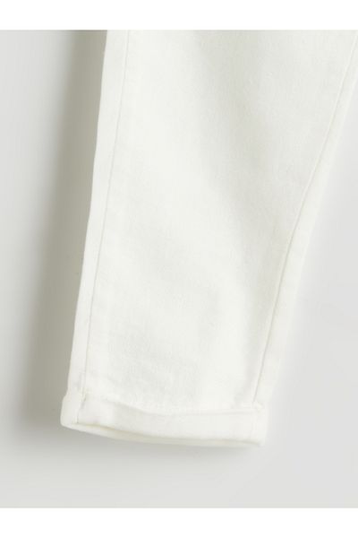 LC Waikiki Linen Blended Boy's Trousers with Elastic Waist