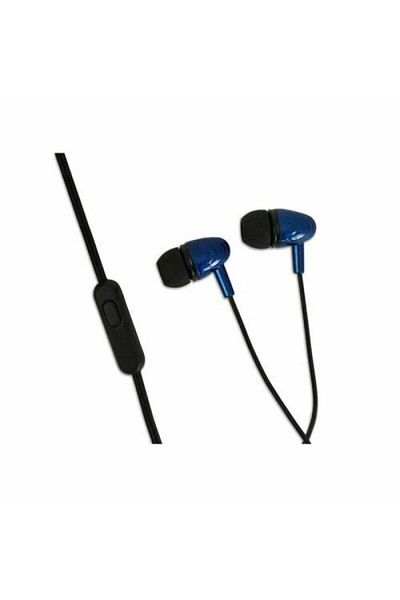 ESPERANZA Esperanza EH193KB Stereo Headphones with Microphone, Black/Blue