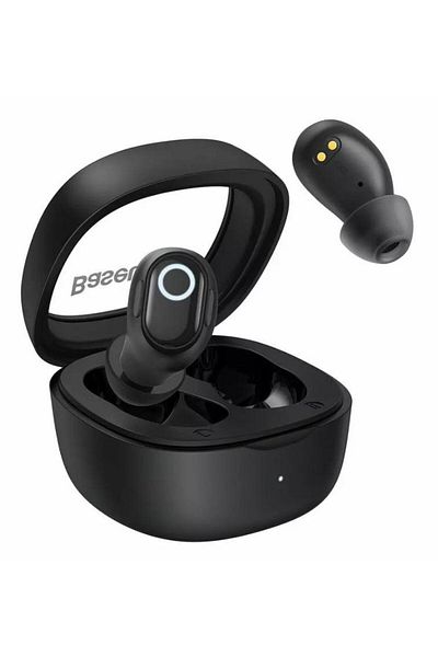 Baseus Casti True Wireless Baseus Bowie WM02, Bluetooth 5.3, Microfon (Negru)