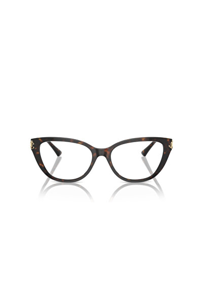 Jimmy Choo Woman Cat Eye Eyeglasses- Jc 3011 - Lense Size:52mm - Havana