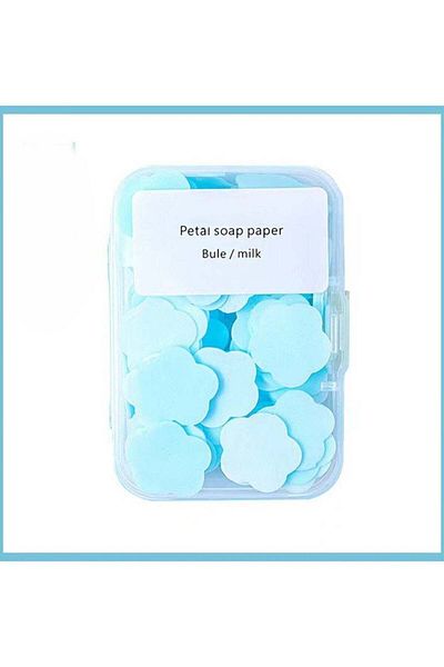 huitich Assorted Color Petal Soap Paper Portable & Disposable