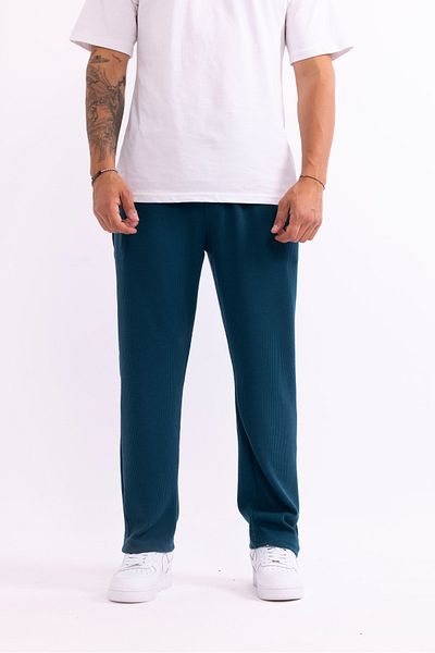 ZİNOX Men's Baggy Twist Pattern Comfortable Useful Pants