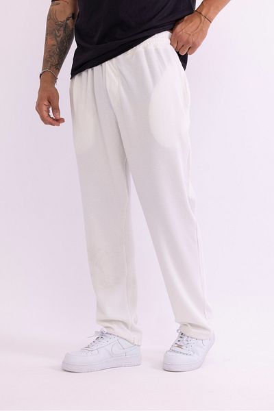 ZİNOX Men's Baggy Twist Pattern Comfortable Useful Pants