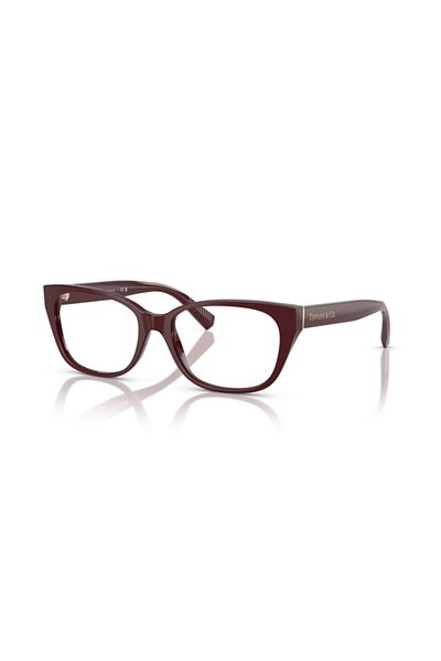 Tiffany Woman Pillow Eyeglasses- Tf 2261 - Lense Size:52mm - Burgundy