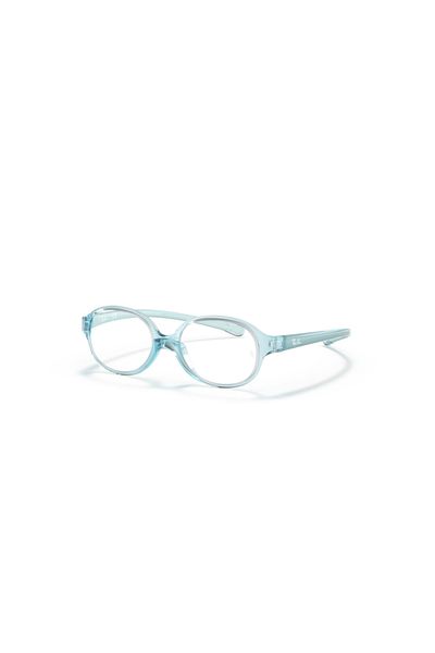 Ray-Ban Ray Ban Jr. Vista Unisex Oval Eyeglasses- Rb 1587 - Lense Size:39mm - Transparent Light Red