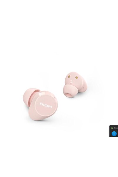 Philips Casti True Wireless Philips TAT1209PK/00, Bluetooth 5.3, Control tactil, IPX4 (Roz)