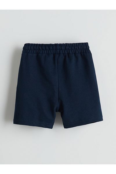 LC Waikiki Printed Boys' Shorts with Elastic Waist