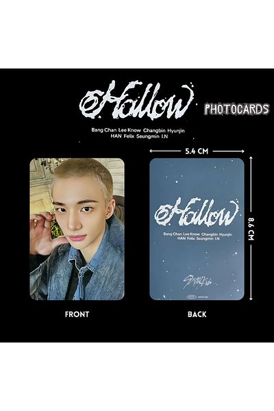 Kpop Dünyasi Stray Kids''Hallow'' 18May Ver. Photocards