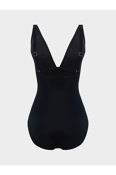 LC Waikiki Damen-Badeanzug mit abnehmbaren Steinen