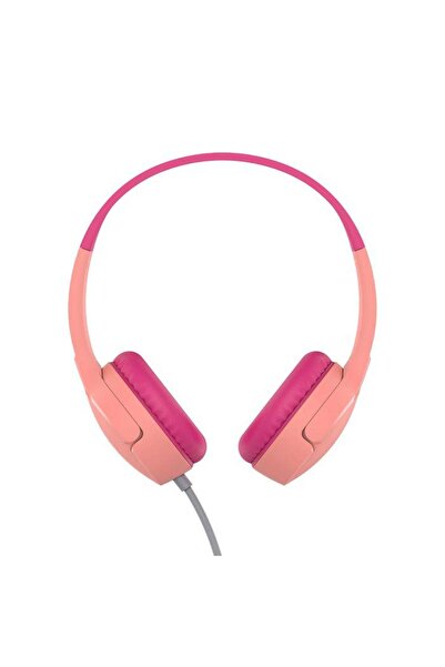 Belkin Casti Stereo cu fir Belkin SoundForm Mini, pentru copii, Microfon (Roz)