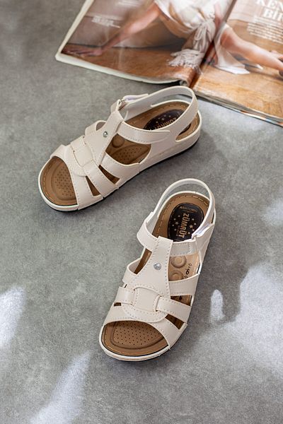 ShoesBag Women's Daily Anatomical / Orthopedic Sole Heel Spur Prevention Sandals, Extra Comfortable Sandals