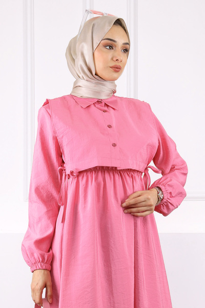 İmajButik Σετ συνδυασμού ροζ πουλόβερ