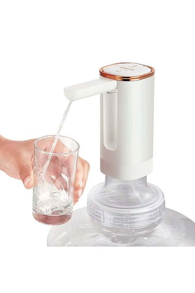 huitich Portable Foldable Electric Water Dispenser Pump for Bottled Water