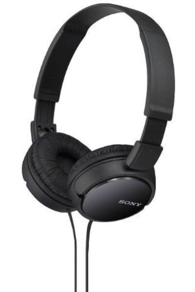 Sony Στερεοφωνικά ακουστικά Sony MDRZX110B, υποδοχή 3,5 mm (μαύρο)