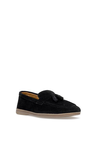 Ayakkabı Fuarı Elit Slatm01N Men's Genuine Leather Casual Shoes Black