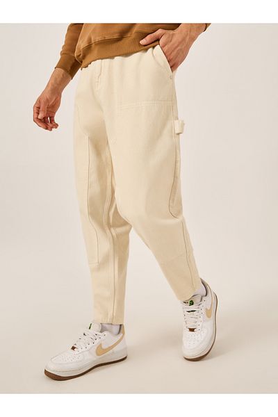 Styli Mid Rise Balloon Fit Jeans with Pockets