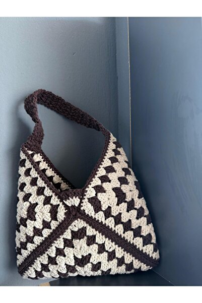 Esmece El örgüsü çanta