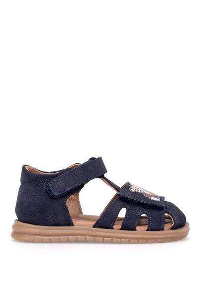 Ayakkabı Fuarı Elit Ai̇k-1928 Baby Boy Flat Sandals Navy Blue