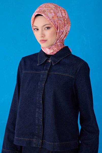 Belli Twill İpek Eşarp 4101D Etnik Desen Çok Renkli 10