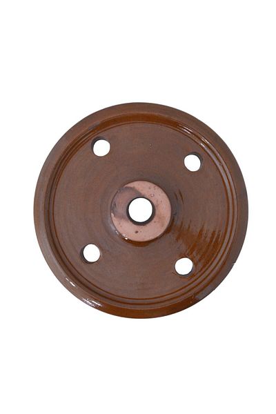 Generic ثقالة ورق عنب مصنوعة من الفحار مقاس 26 سم