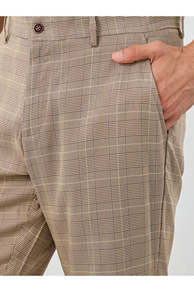 Take Two By Styli Checked Slant Pocket Suit Pants