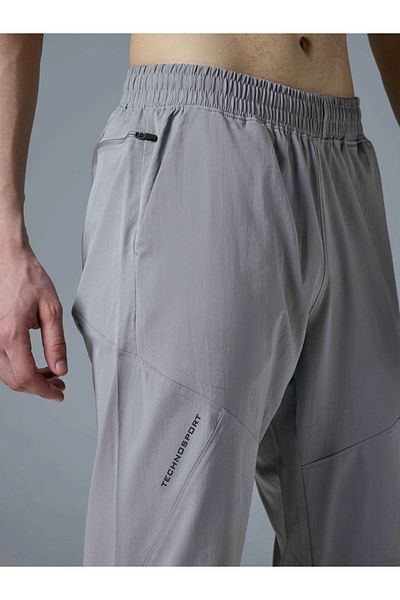 Technosport By Styli بنطال رياضي مطاطي متوسط الارتفاع