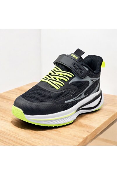 JOJO KIDS Унисекс детски спортни обувки с ортопедична подметка и велкро закопчаване, мрежести маратонки за бягане