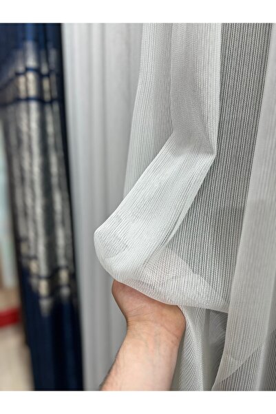 NP Narin Home Gramajli Makarna-70 Tul (1/3) Frequently Pleated Suitable for Any Room Skirted Tulle Curtain, Np Narin Homee