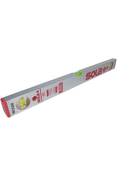 SOLA 50cm Classic Magnetic Spirit Level with Aluminum Body for Carpentry and Tube Leveling Work