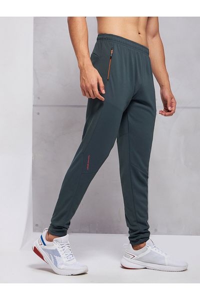 Technosport By Styli بنطال رياضي مطاطي متوسط الارتفاع