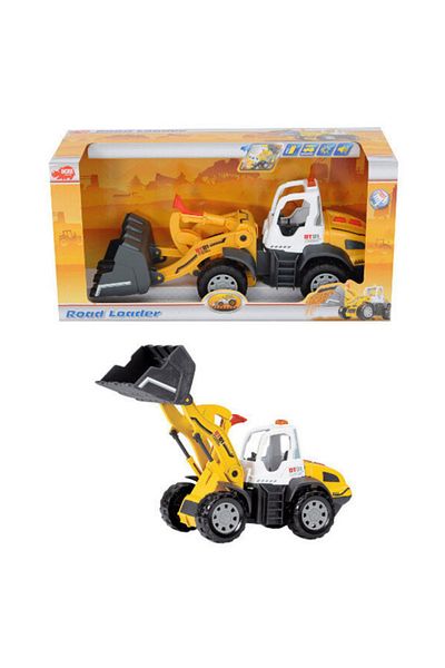 Dickie Toys Jucarie Tractor cu cupa Road Loader 3413429 Dickie