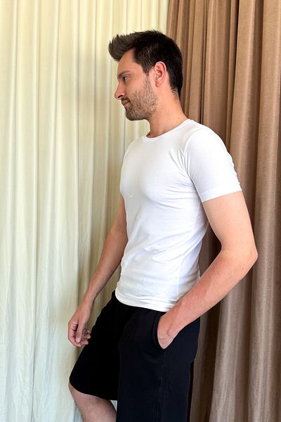 ModaPlaza Men's Short Sleeve Bady