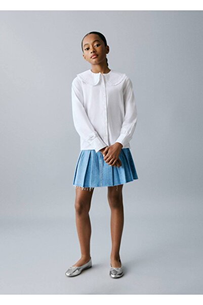 MANGO Kids Bebe yaka gömlek