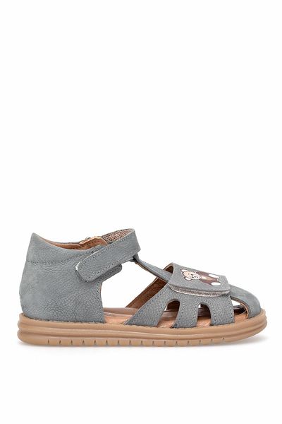 Ayakkabı Fuarı Elit Ai̇k-1928 Booties Boys Flat Sandals Gray