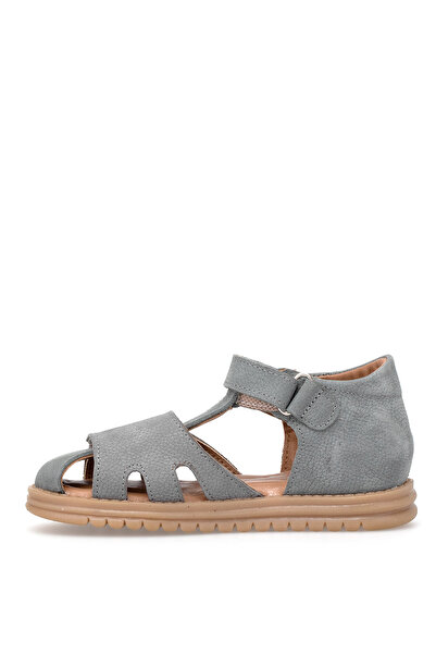 Ayakkabı Fuarı Elit Ai̇k-1928 Baby Boy Flat Sandals Gray