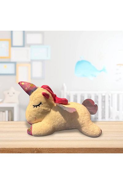 farist Cute Star Winged Horned Unicorn Figure Plush Toy Play & Sleep Companion 20 cm
