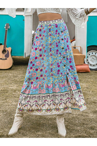 Russty Dustty By Styli All-Over Print A-Line Maxi Dress