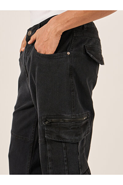 Styli Overdyed Twill Cargo Pants