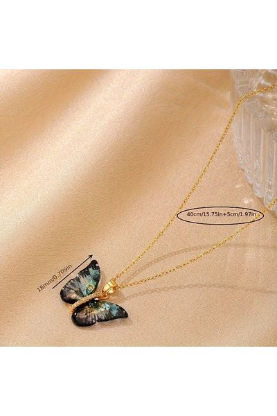 Ayzen Stylish Butterfly Necklace