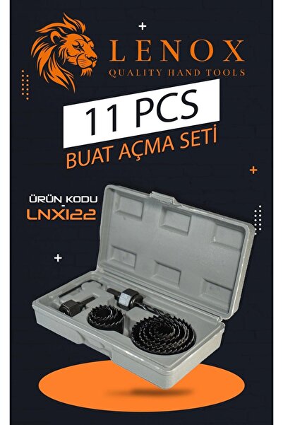Lenox Tools 11 Parça Bi-Metal Buat Delik Açma Seti Elektrik & Tesisat İçin Pr...