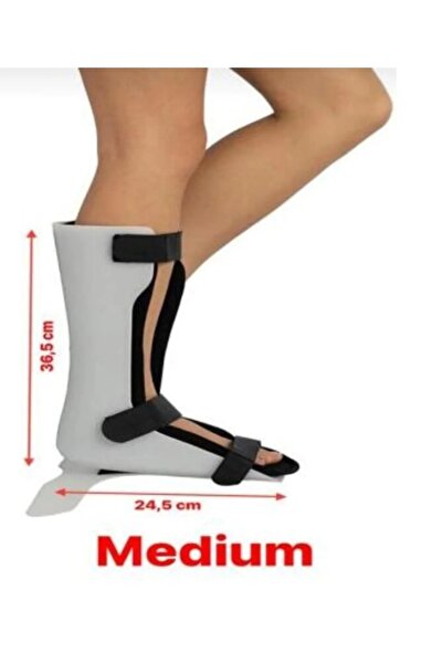 AboutThePerfect İki Taraflı Kullanımlı Ortopedik Ayak Destek Ateli, Orta Beden