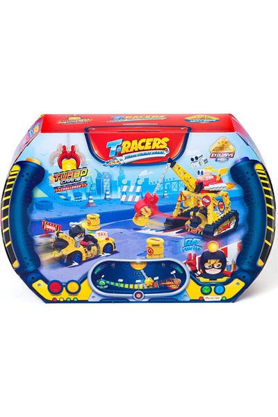 Magic Box Set de joaca T-Racers Turbo Tunning Team-Turbo Crane