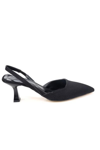 Papuçcity Hco 03176 Women's Stiletto Open Back Shoes