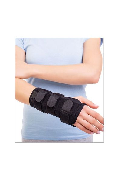 OEM Triamed Carpofix wrist brace, fixed hand, SRT233, Black, 5