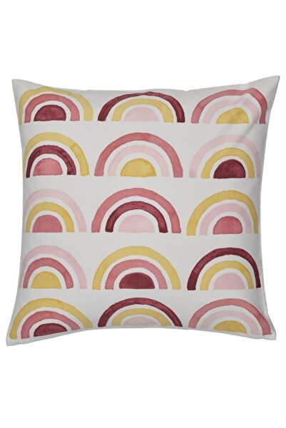 IKEA BRUNTAG açık pembe 50x50 cm kırlent kılıfı , 2'li